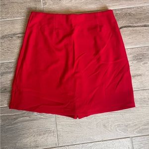 Boston Proper Red Skort
